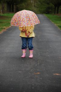 In the rain... In the rain...