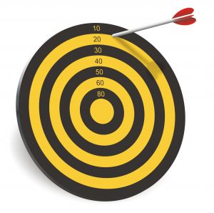 Finding the target. Finding the target.