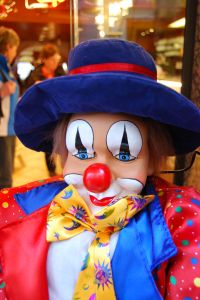 Ever met a clown on a date? Ever met a clown on a date?