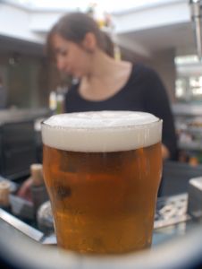 A single man enters a bar A single man enters a bar