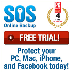 SOS Online Backup Free Trial Offer