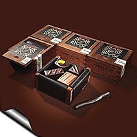 5 Mini Mahogany Chocolate Boxes (25 pieces)