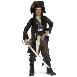 Pirates of the Caribbean - Captain Jack Sparrow Prestige Child Costume