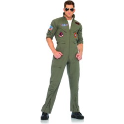 Top Gun Men's Flight Suit Adult Costume