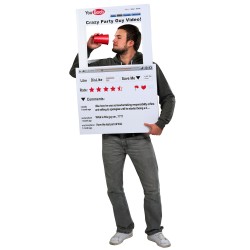 YouBoob (Men's) Adult Costume