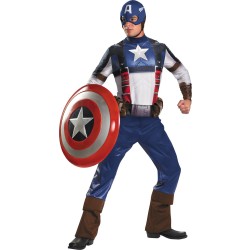Captain America Movie - Captain America Deluxe Adult Costume